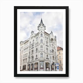 Building In The Old Town Of Vienna Art Print