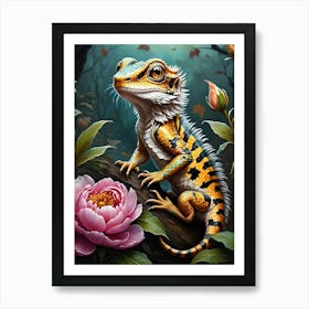 Bearded Dragon Art Print