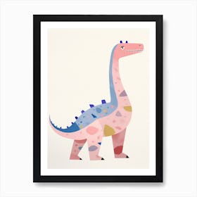 Nursery Dinosaur Art Saltasaurus 2 Art Print