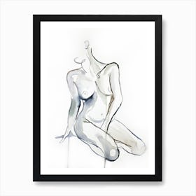 Nude 10 Art Print