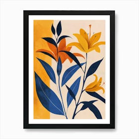 Yellow Lily Art Print