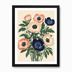 Anemones Art Print