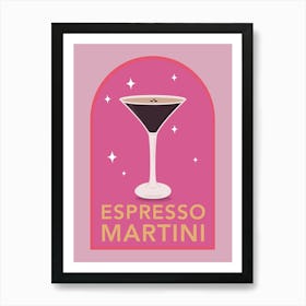 Espresso Martini Art Print