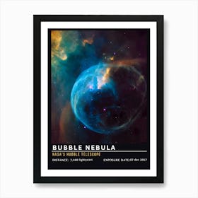 Bubble Nebula 2 Art Print