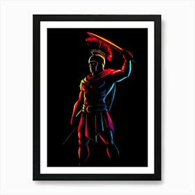 Creative Male Portrait 126 Art Print