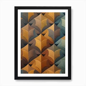 Abstract Pattern Art Print