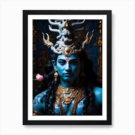 Lord Shiva 6 Art Print