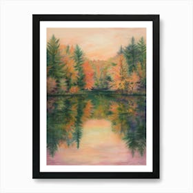 Fall In The Woods Art Print