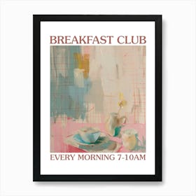 Breakfast Club Porridge 3 Art Print