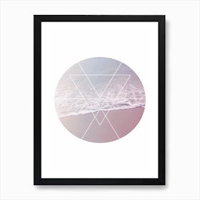 Sea Circle Art Print