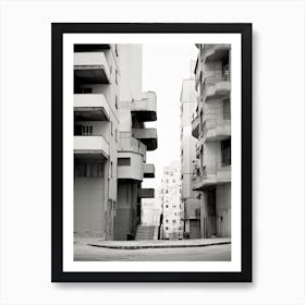 Valencia, Spain, Black And White Photography 3 Art Print