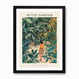 In The Garden Poster Coastal Maine Botanical Gardens Usa 1 Art Print