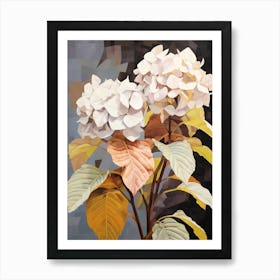 Hydrangea 2 Flower Painting Art Print
