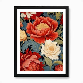 Peonies 10 Art Print