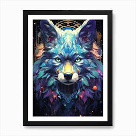 Wolf Art Art Print