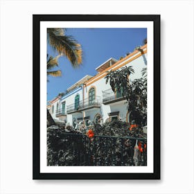 Spanish Street Scene Art Print