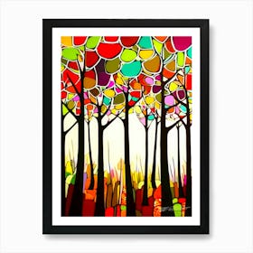 Forest Ecosystem - Forest Ridge Art Print