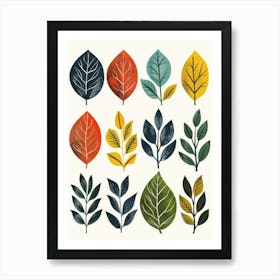 Autumn Leaves 28 Art Print