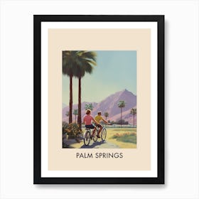 Palm Springs, Usa 2 Vintage Travel Poster Art Print