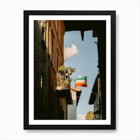 Italian Flag Art Print