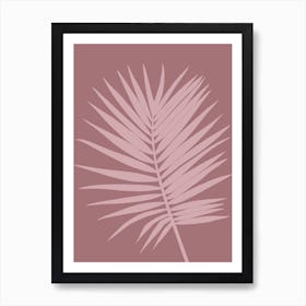 Palm Leaf Neutral Art Print