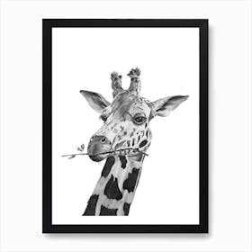 Giraffe Art Print