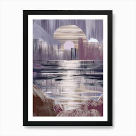 Abstract Cityscape 10 Art Print