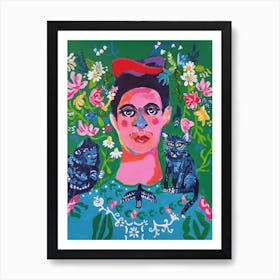 Frida Portrait Art Print