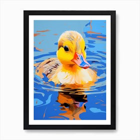 Ducklings Colour Pop 2 Art Print