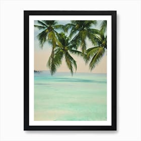 Zanzibar Tanzania Watercolour Tropical Destination Art Print