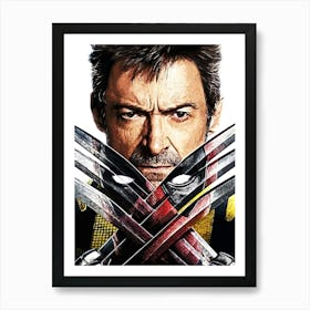 Deadpool And Wolverine 13 Art Print