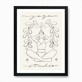 Yoga Studio 2 Art Print