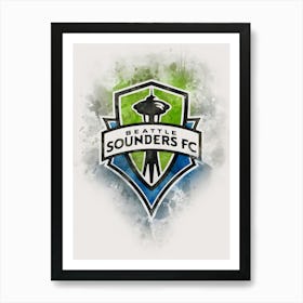 Seattle Sounders Fc 3 Art Print