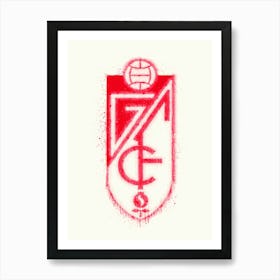 Granada Fc Painting Art Print