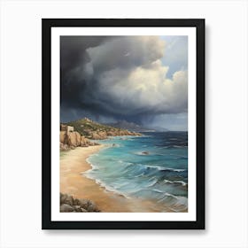 Stormy Sea.13 Art Print