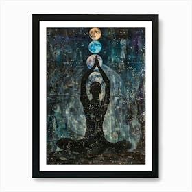 Yoga Pose 1 Art Print