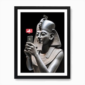 Chill Ramses Art Print