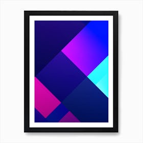 Abstract Geometric Pattern Art Print