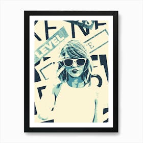 Taylor Swift Style Art Print