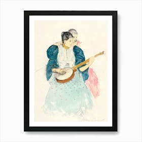 The Banjo Lesson (1893), Mary Cassatt Art Print