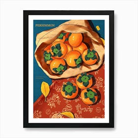 Persimmon 1 Art Print