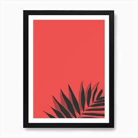 Palm Leaf Art Print