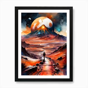 Out of this World - The Path Ahead Art Print