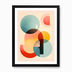 Abstract Shapes 1 Art Print