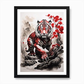 Tiger 6 Art Print