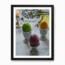 Easter Eggs 337 Art Print