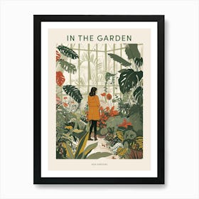 In The Garden Poster Kew Gardens England 7 Art Print