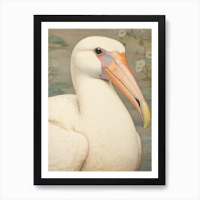 Vintage Bird Drawing Albatross 2 Art Print