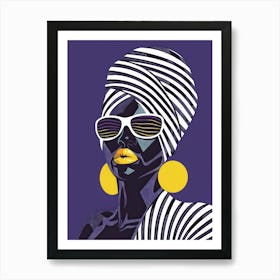 African Woman 119 Art Print