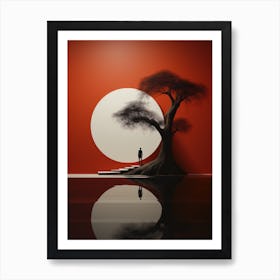 The world of fantasy. Surrealism 1 Art Print